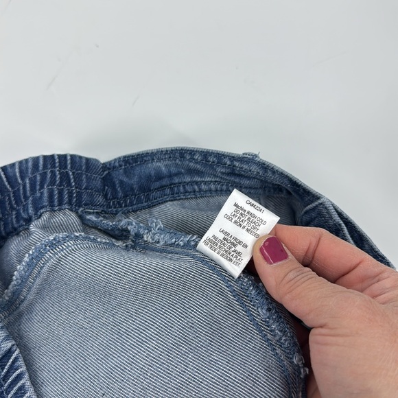 YOUNG FABULOUS & BROKE Women’s High-Waisted Denim Maxi Skirt Size Small NWOT - Picture 13 of 15